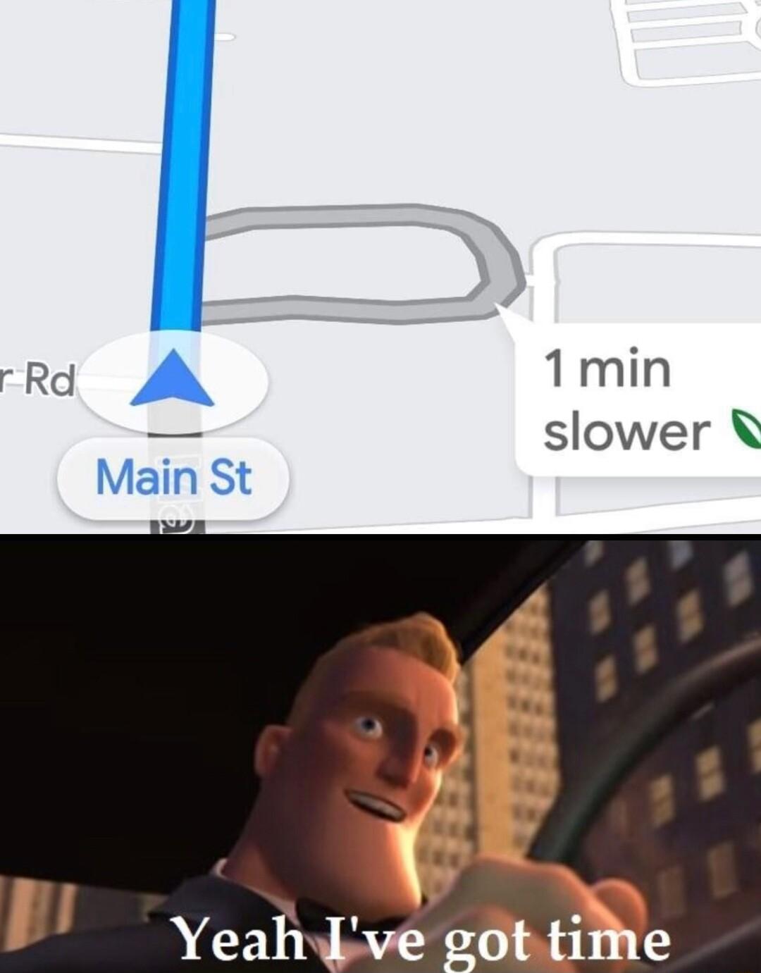 Rd A 1min o slower N