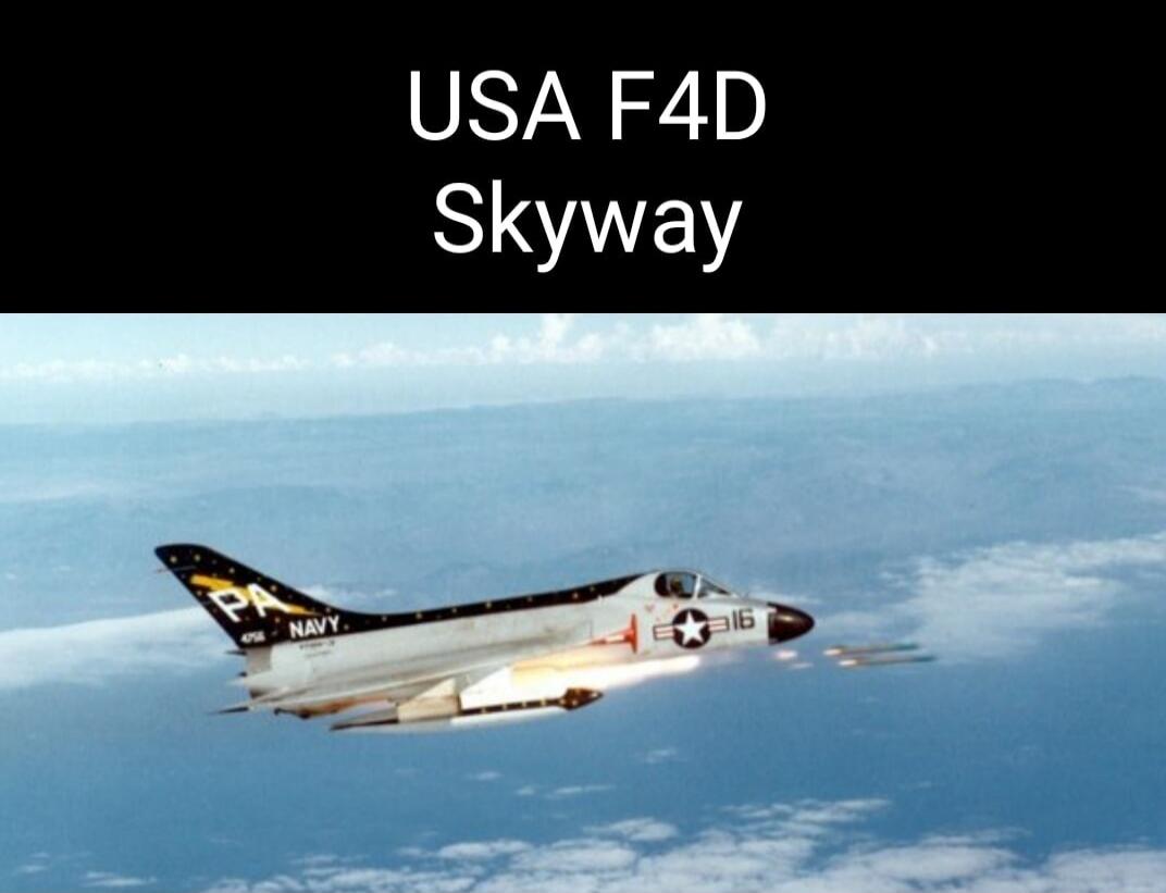 USA F4D Skyway NAVY