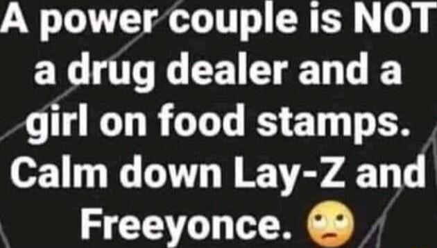 A powercouple is NOT TG EE TR T GO RGO ES ST ER o1 G GV R AT T Freeyonce