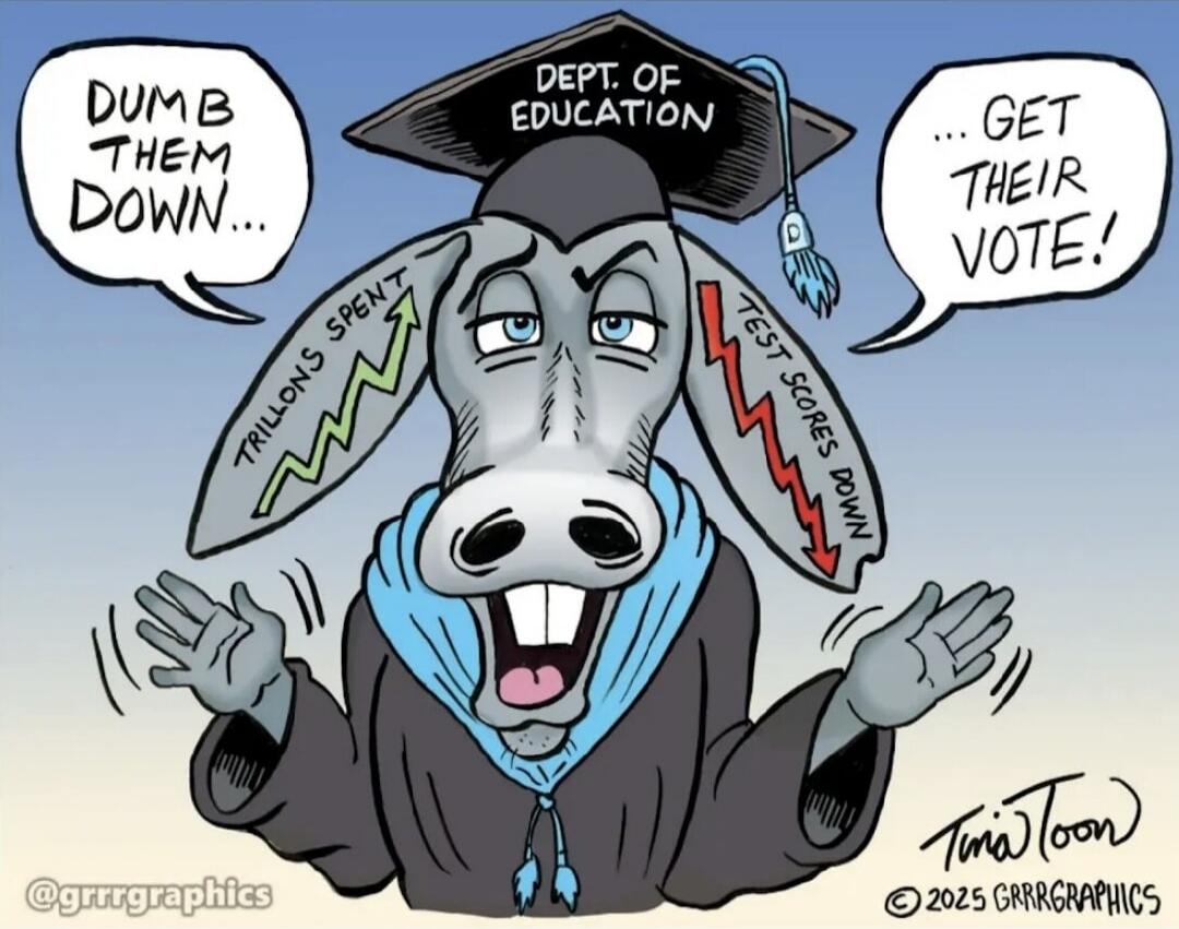 DUMB THEM DOWN... 
... GET THEIR VOTE! 
DEPT OF EDUCATION