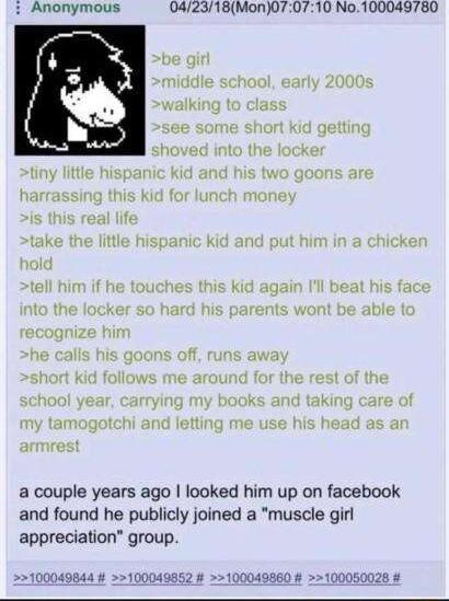 Anonymous 042318Mon070710 No100049780 a couple years ago looked him up on facebook and found he publicly joined a muscle girl appreciation group 2100049852 1