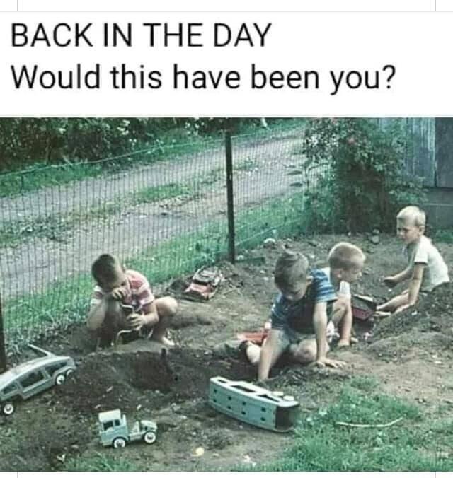 BACK IN THE DAY Would this have been you