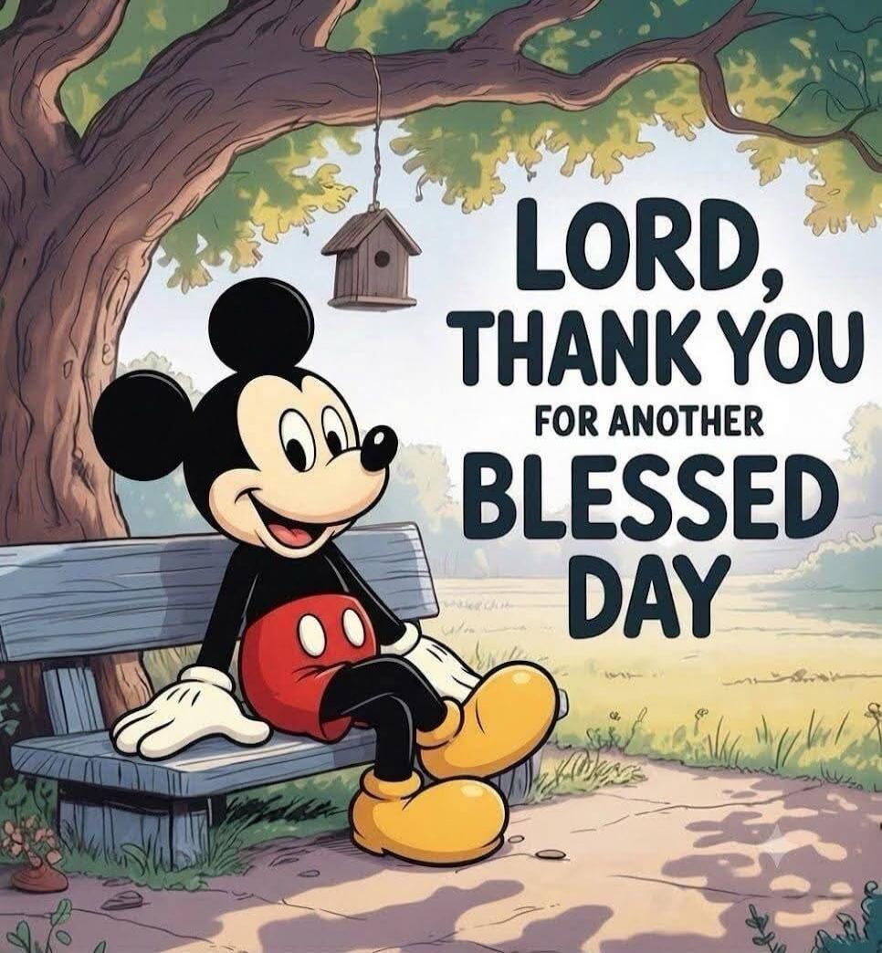 LORD, THANK YOU FOR ANOTHER BLESSED DAY