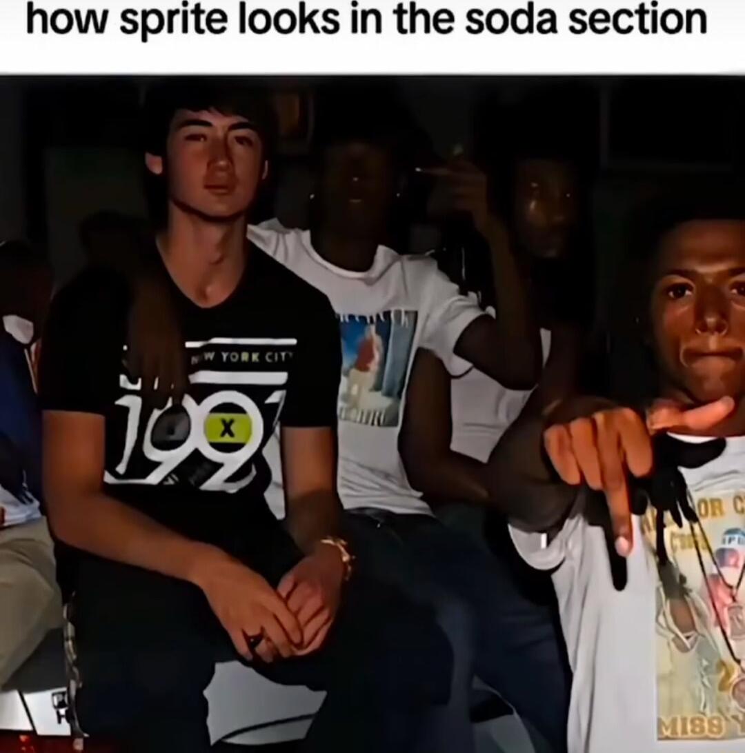 how sprite looks in the soda section