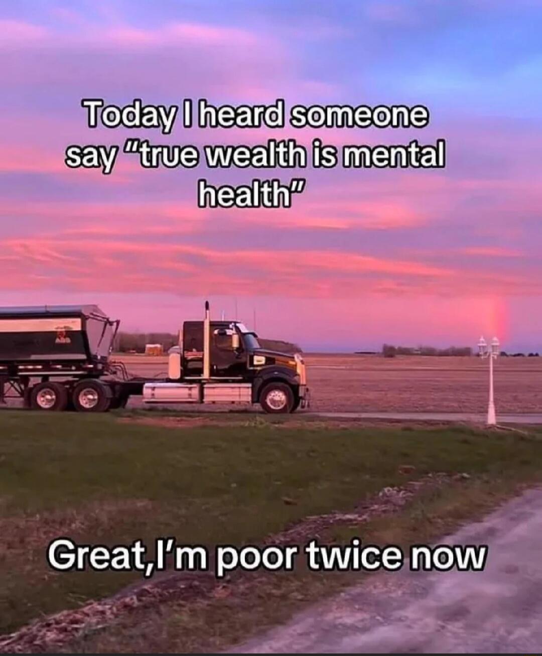 Today I heard someone say 