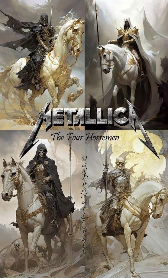 METALLICA The Four Horsemen AND JUSTICE FOR ALL