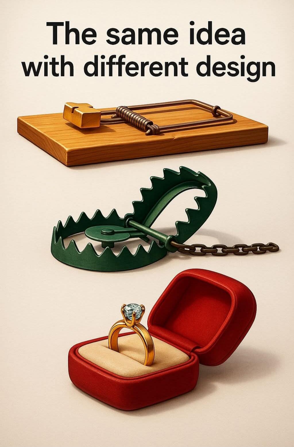 The same idea with different design