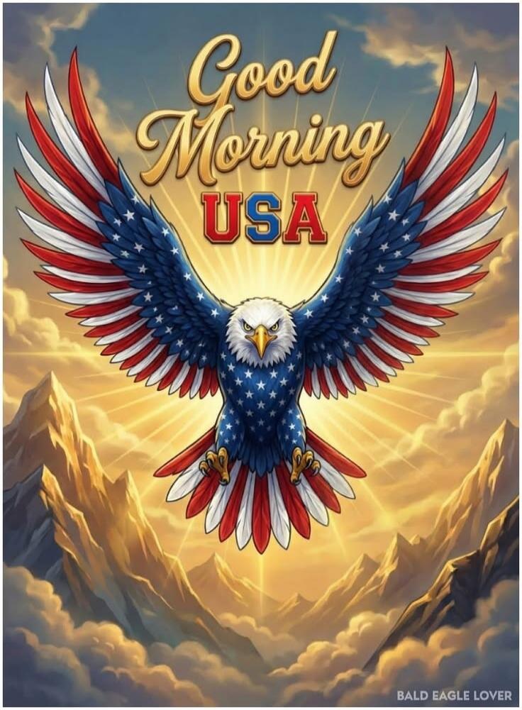 Good Morning USA
BALD EAGLE LOVER