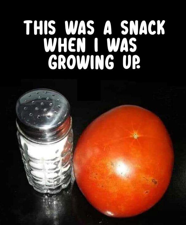 THIS WAS A SNACK WHEN I WAS GROWING UP.