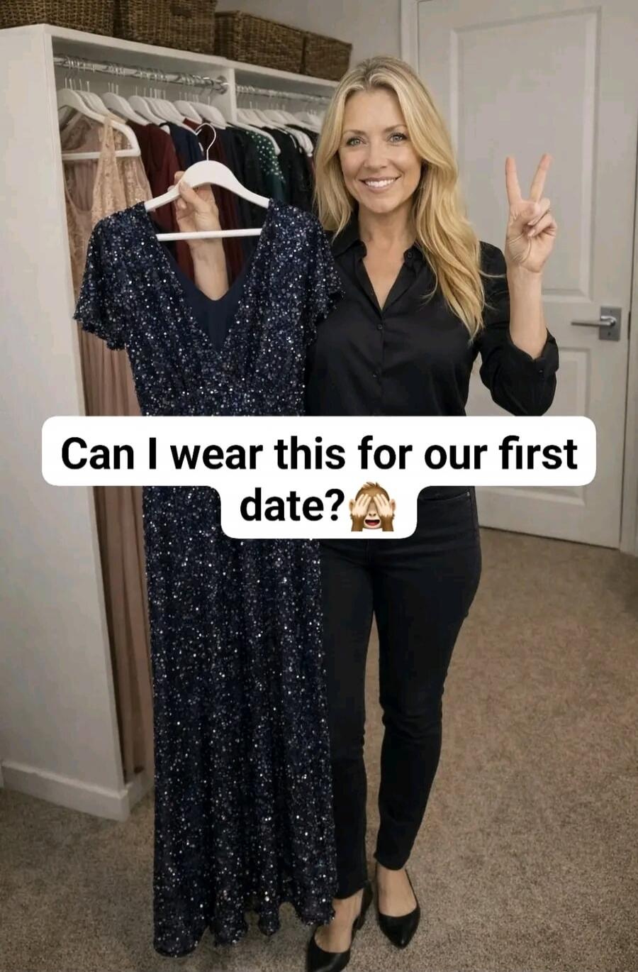 Can I wear this for our first date? 🙈