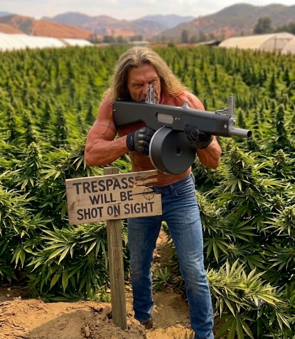 TRESPASS WILL BE SHOT ON SIGHT
