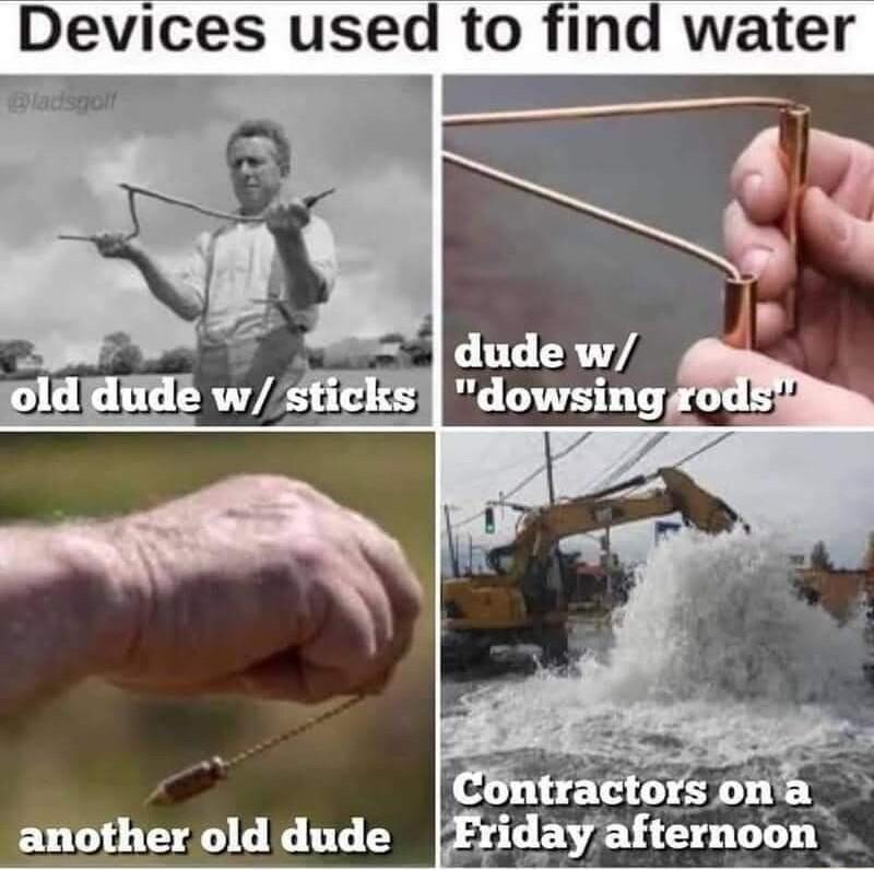 Devices used to find water LUCERV dowsing anotherold dude Fridayafternoon