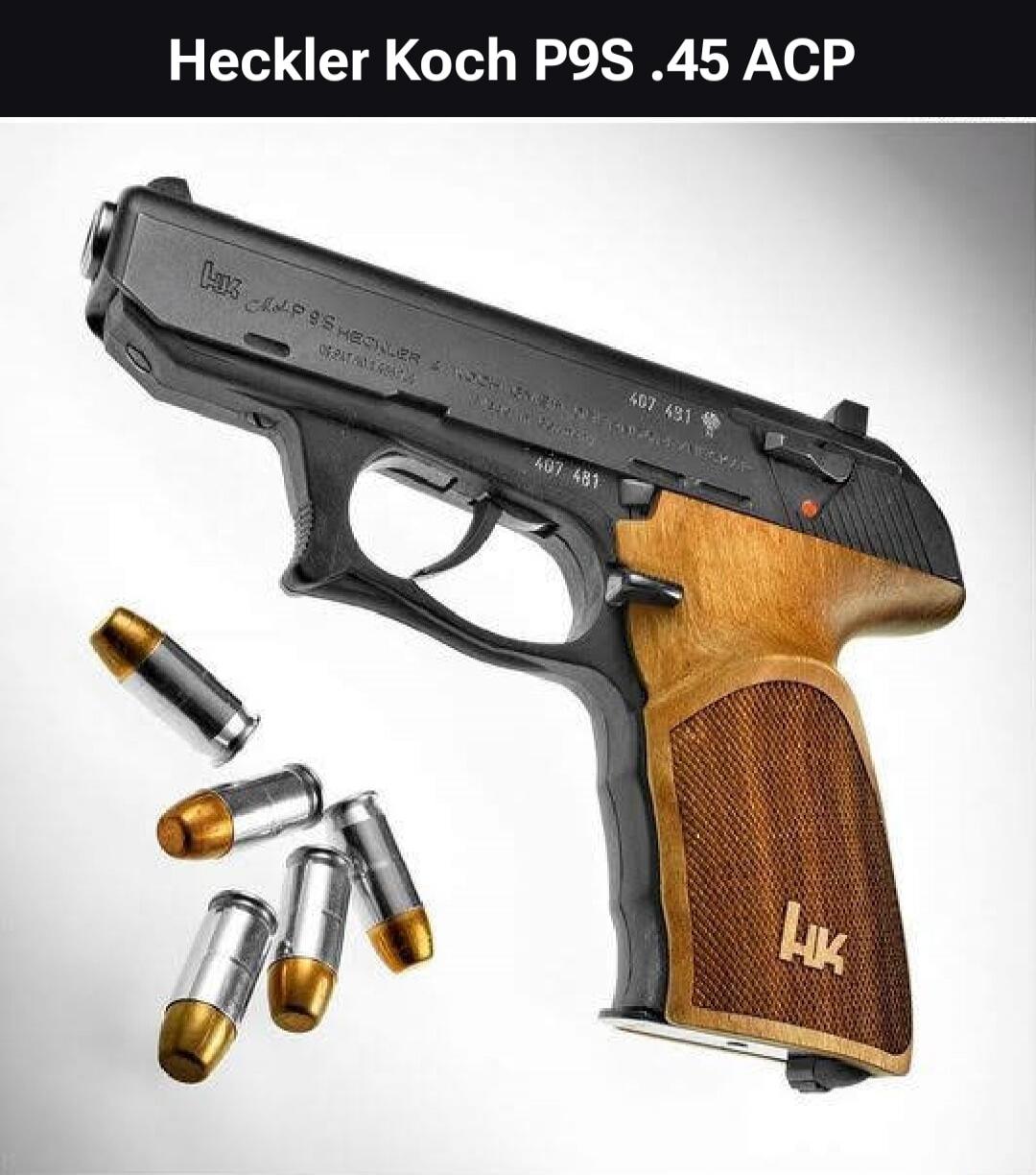 Heckler Koch P9S .45 ACP