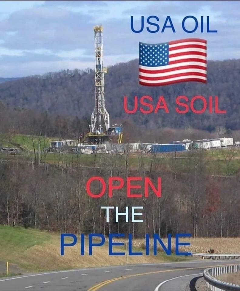 USA OIL THE PIPEEINE e B e i E _