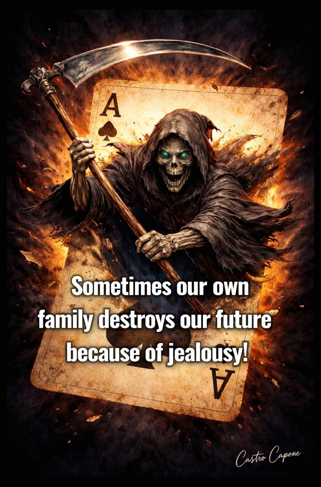 Sometimes our own family destroys our future because of jealousy!