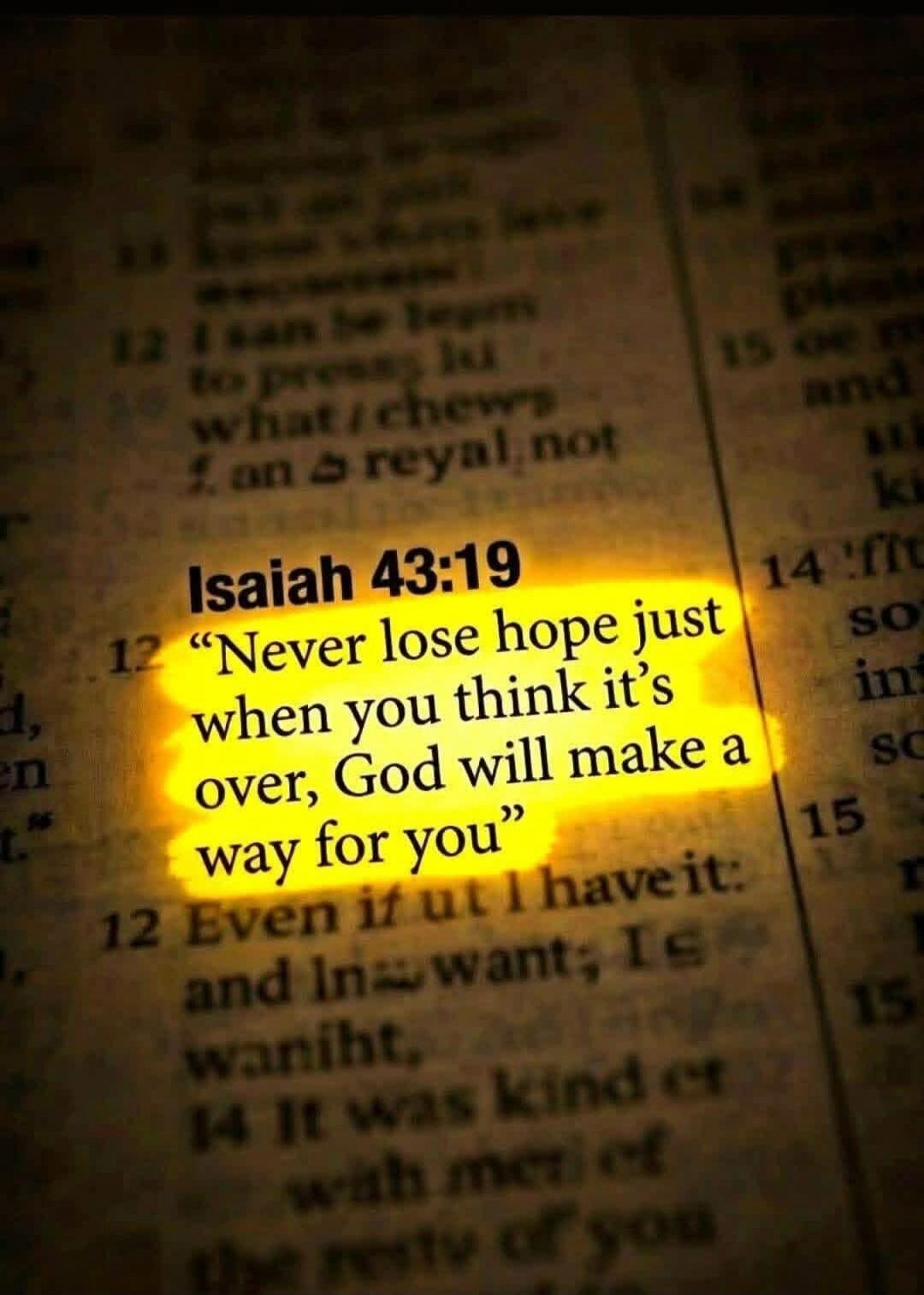 Isaiah 43:19 