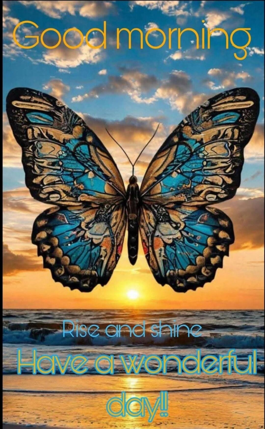 Good morning. Rise and shine. Have a wonderful day!