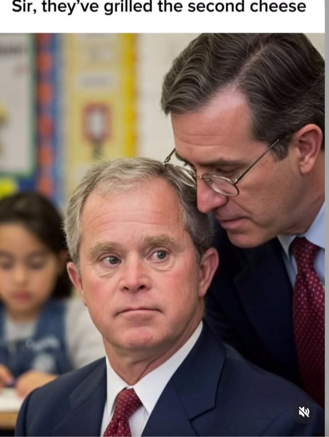 Sir, they've grilled the second cheese