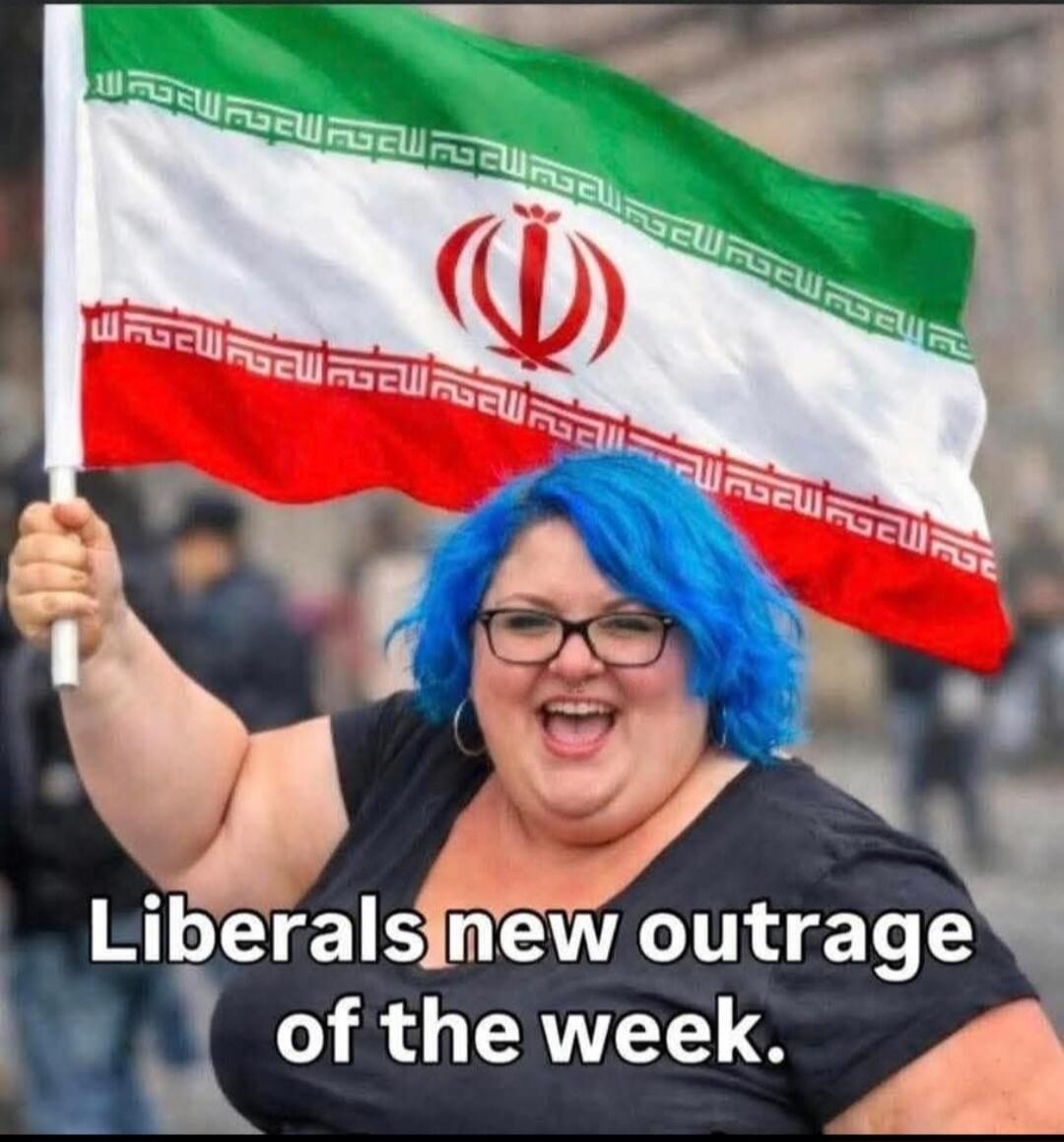 Liberals new outrage of the week.