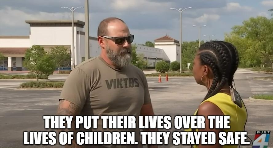 THEY PUT THEIR LIVES OVER THE LIVES OF CHILDREN THEV STAYED SAFE 4