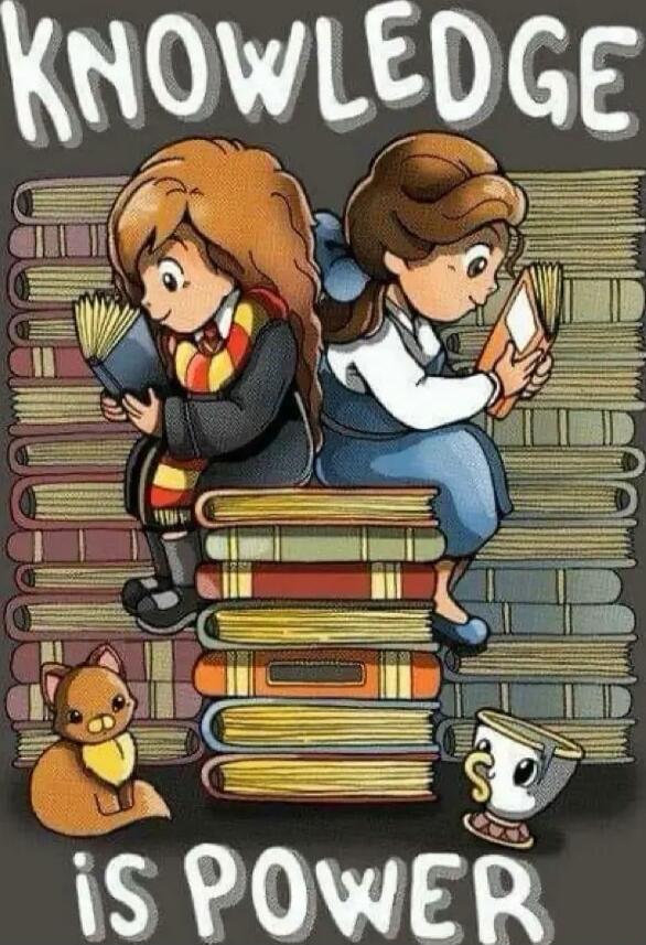 KNOWLEDGE IS POWER