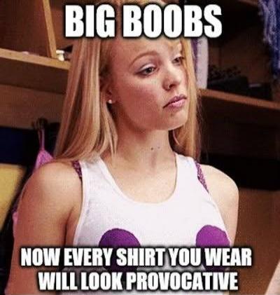 BIG BOOBS NOW EVERY SHIRT YOU WEAR WILL LOOK PROVOCATIVE