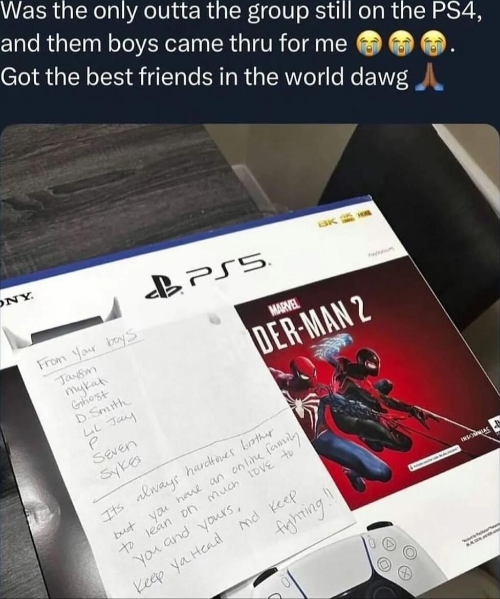 UEERGENellRelVi ez RigleRelV ORI el pRUs oS TN and them boys came thruforme Got the best friends in the world dawg i