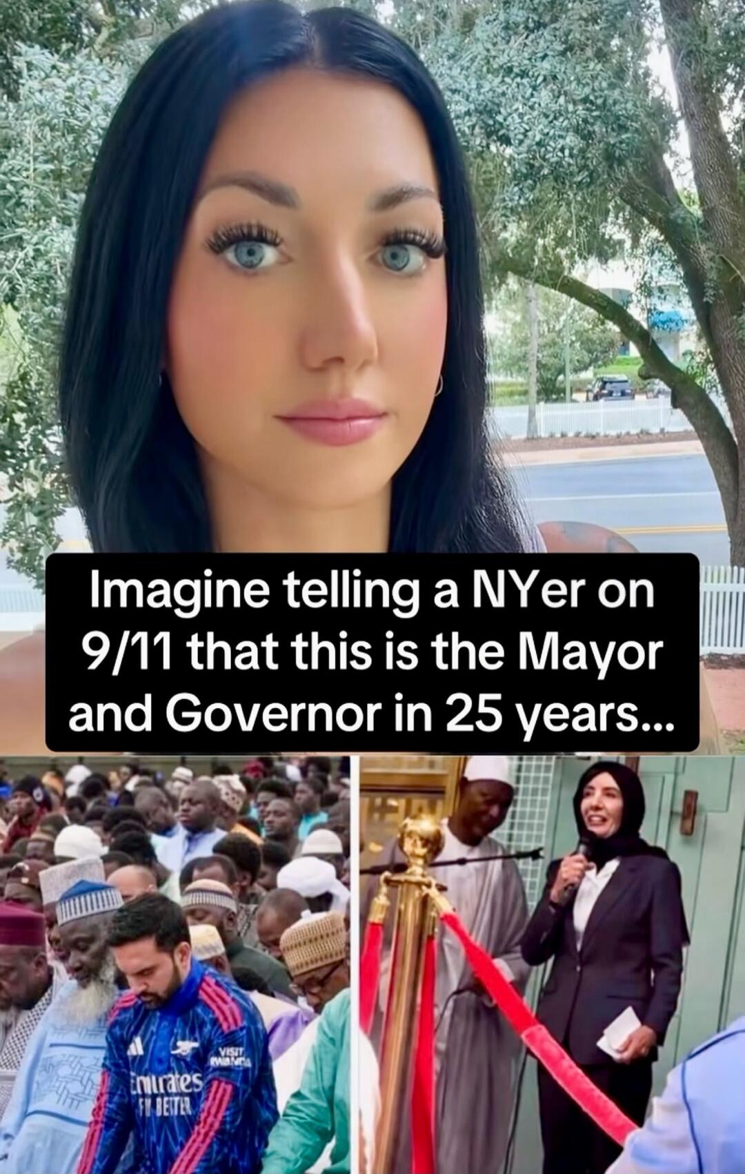 Imagine telling a NYer on 9/11 that this is the Mayor and Governor in 25 years...