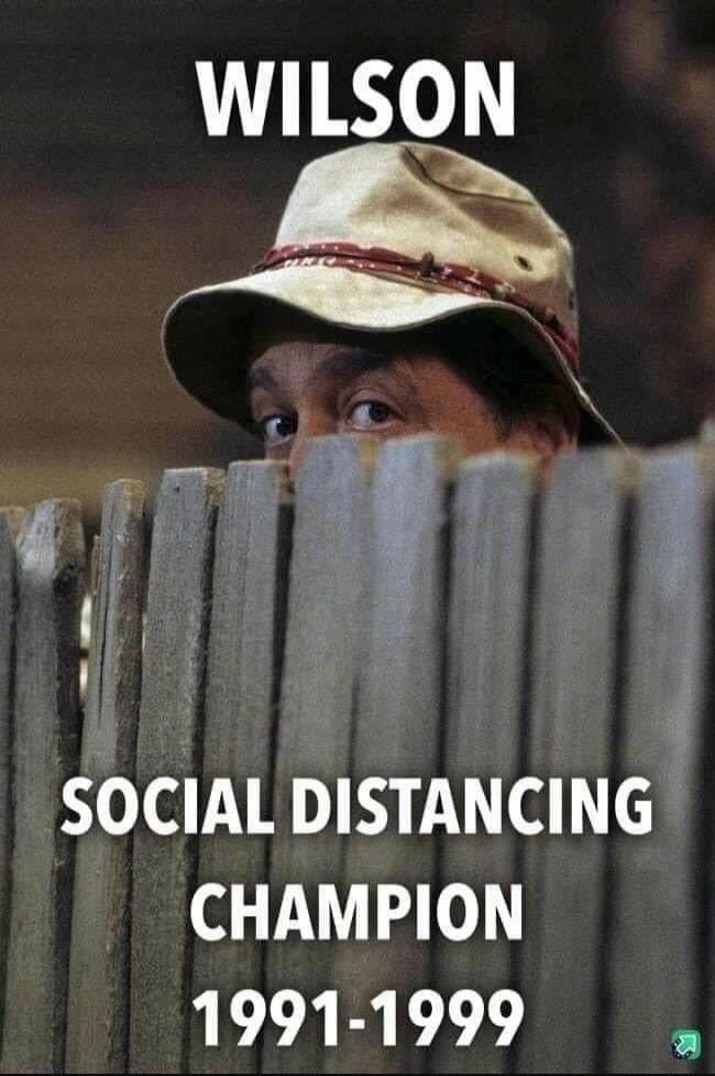 WILSON SOCIAL DISTANCING CHAMPION 1991-1999