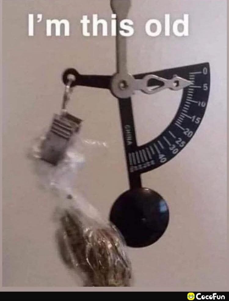 I'm this old