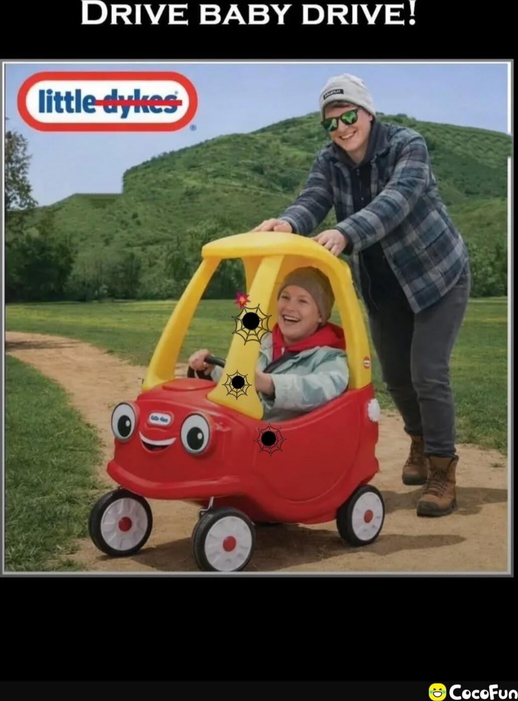 DRIVE BABY DRIVE! little tikes