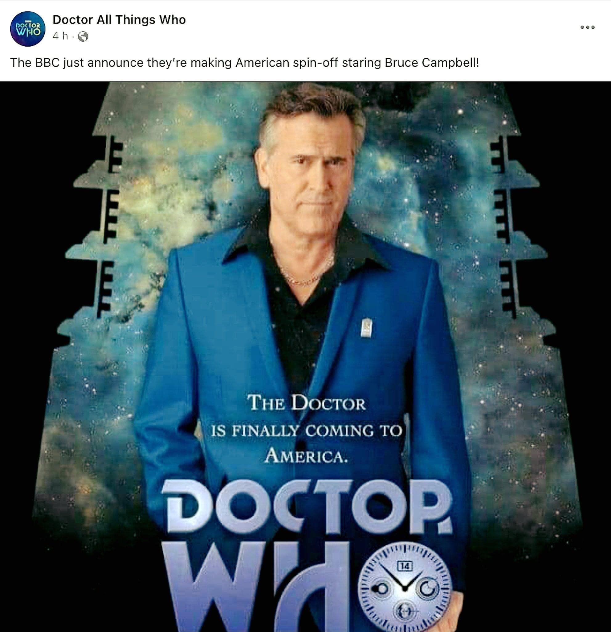 THE DocTor IS FINALLY COMING TO AMERICA DOC TOP WA