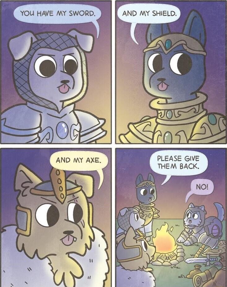 YOU HAVE MY SWORD