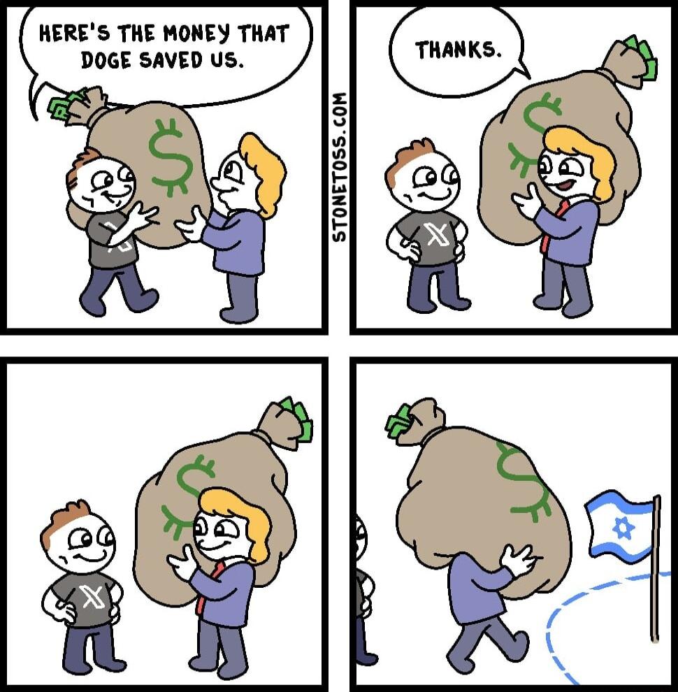 HERES THE MONEY THAT DOGE SAVED US P 3 H 3 A 2 5