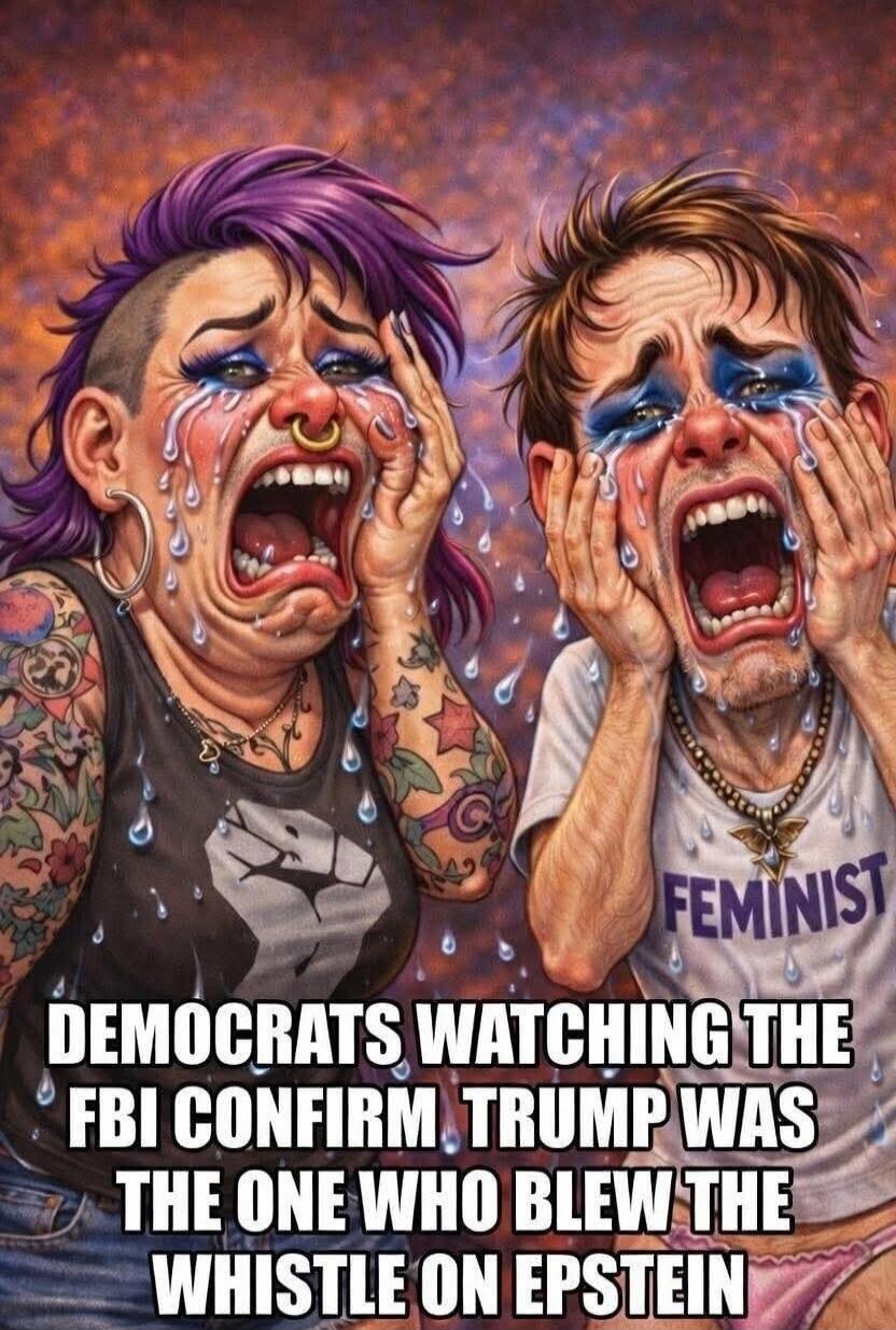 DEMOCRATS WATCHING THE FBI CONFIRM TRUMP WAS THE ONE WHO BLEW THE WHISTLE ON EPSTEIN