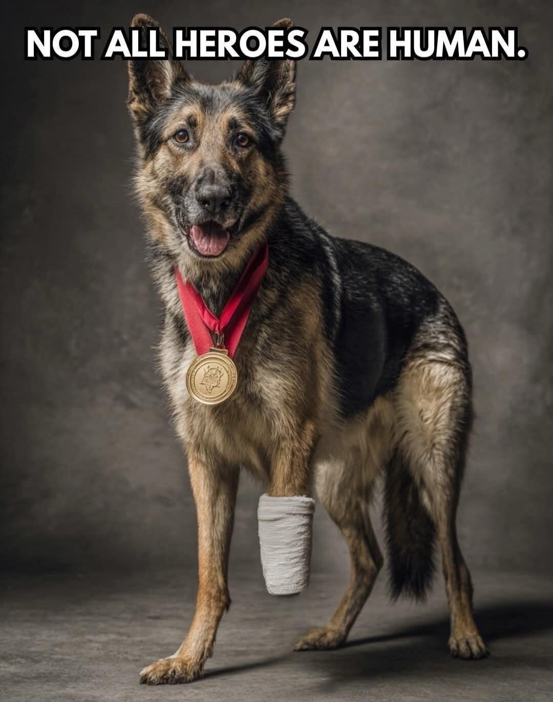 NOT ALL HEROES ARE HUMAN.
