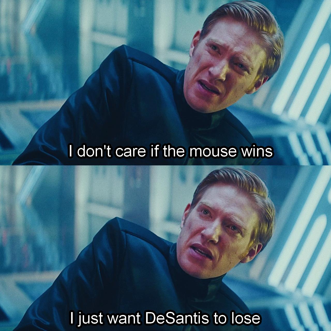 just want DeSantis to lose