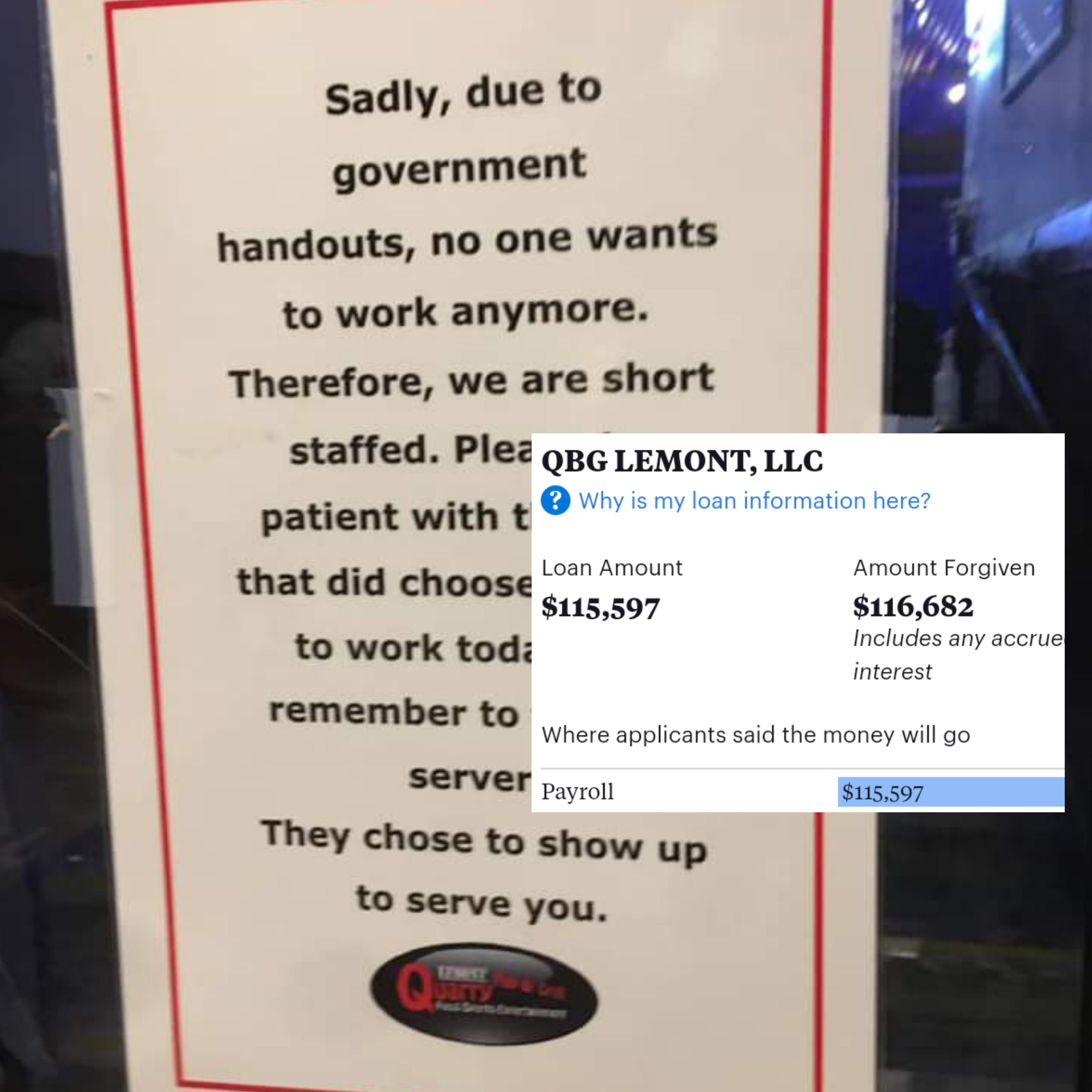 to work anymore Therefore we are short staffed Plez op LEMONT LLC patient with t that did ChOOSG Loan Amount Amount Forgiven 115597 116682 to work tod Includes any accrue Interest remember to Where applicants said the money will go server Payroll 115597