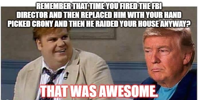 DIRECTOR AND lll REPLACED HIM HIII YOUR HAND PICKED CRONY AND THEN HE RAIDED YOUR IIIIS IIVHIII