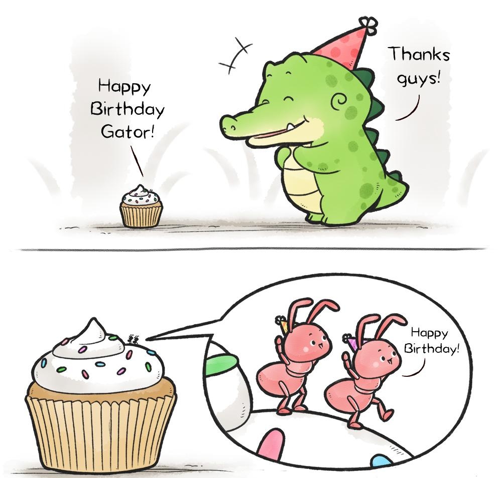 Thanks quys L Hoppy Birthday Gator chow bon lam GuddyGatorcom