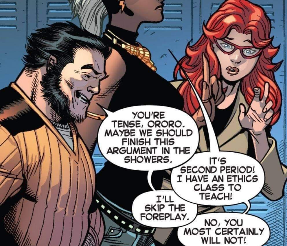 YOURE TENSE ORORO MAYBE WE SHOULD FINISH THIS ARGUMENT IN THE SHOWERS T HAVE AN ETHICS CLASS TO TEACH SKIP THE A FOREPLAY MOST CERTAINLY WILL NOT