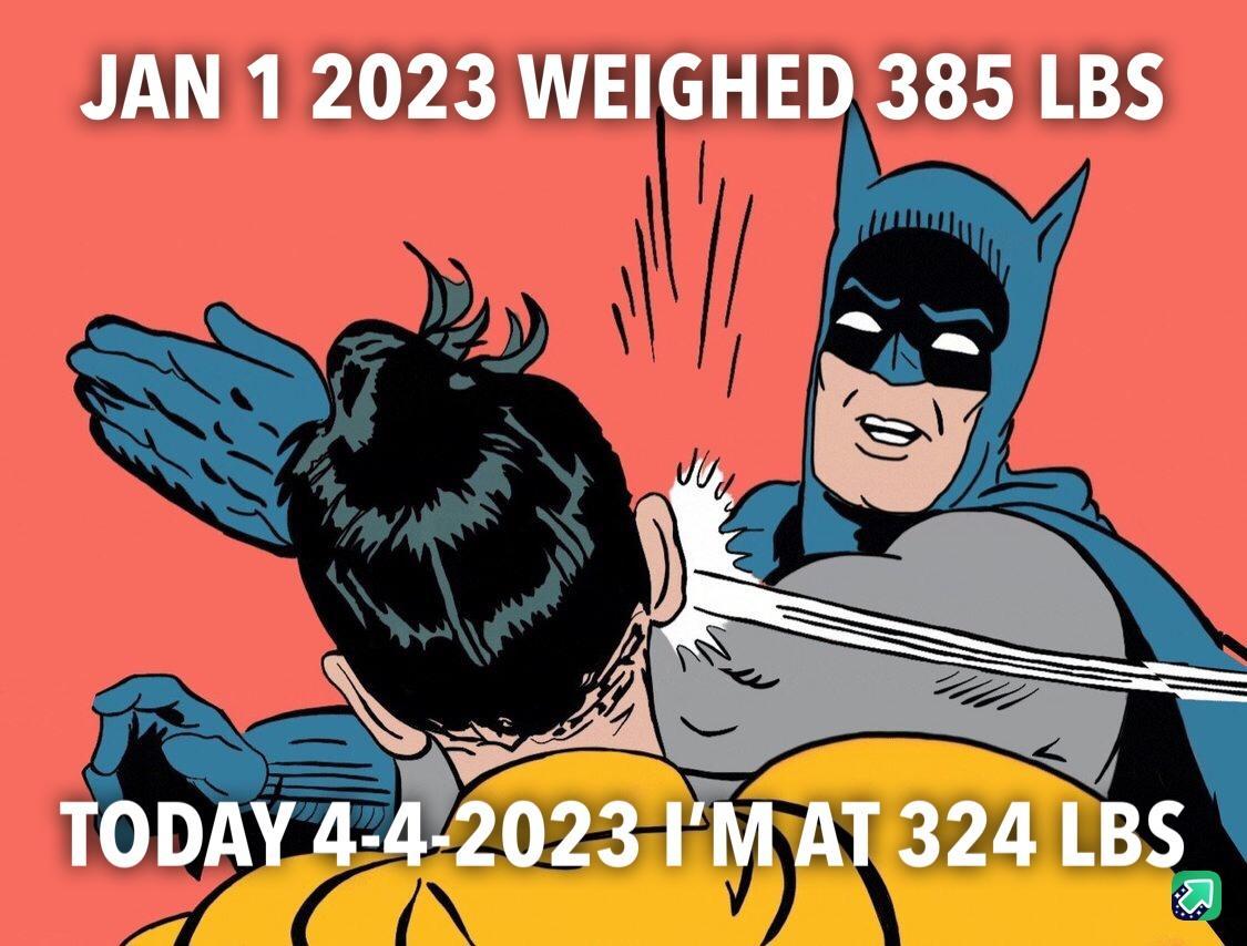 JAN 12023 WEIGHED 385 LBS TODAY4 2023 r MAT324 IBS