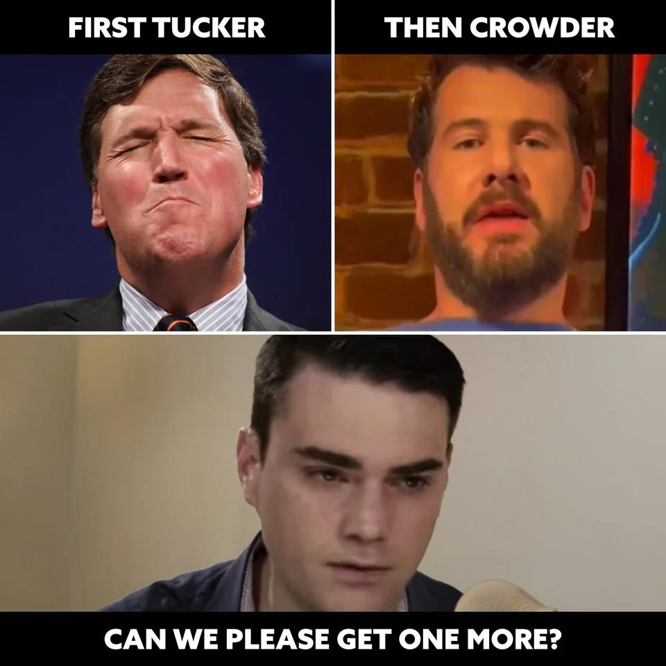 FIRST TUCKER THEN CROWDER 1 CAN WE PLEASE GET ONE MORE