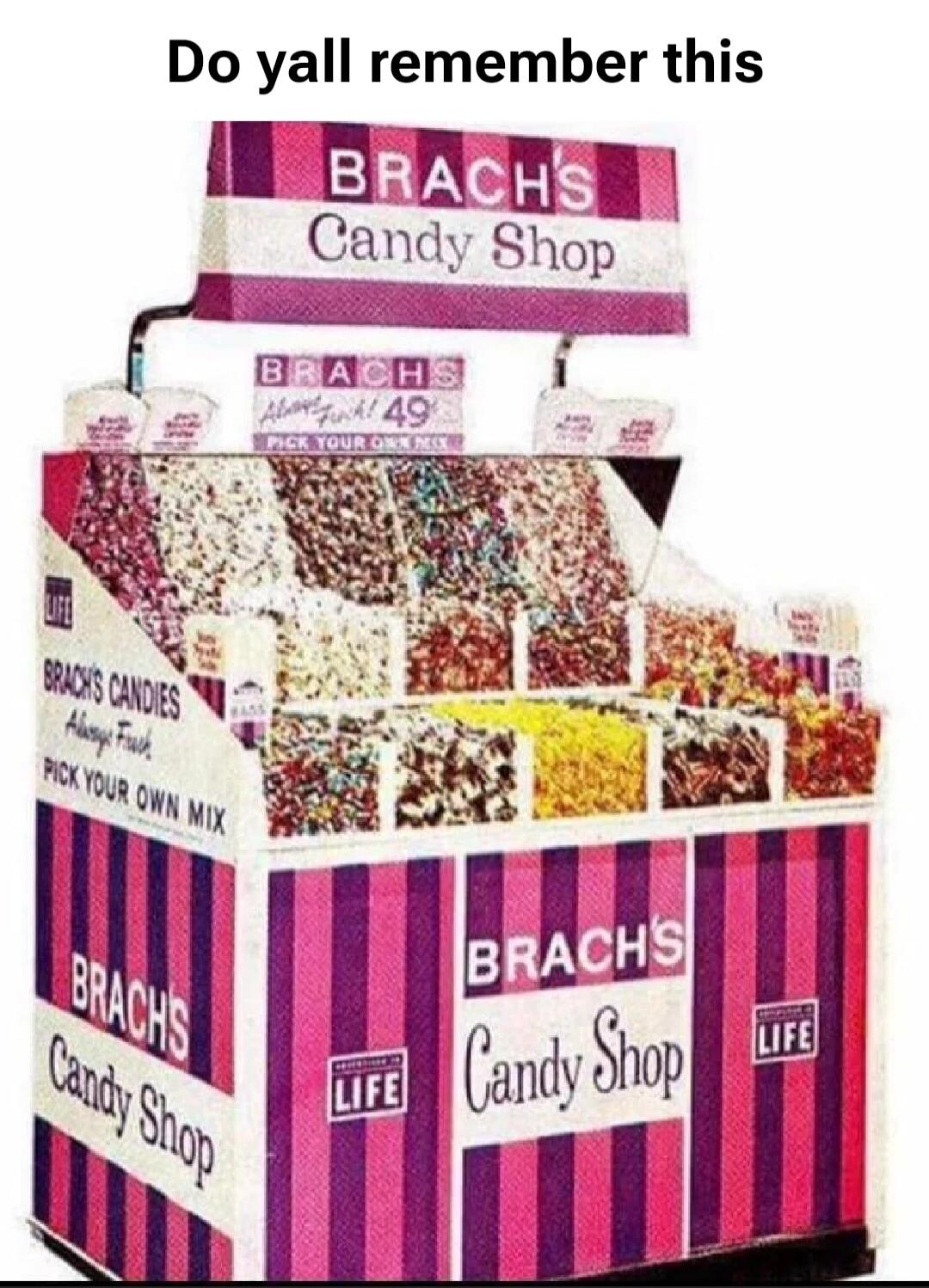 Do yall remember this
BRACH'S Candy Shop