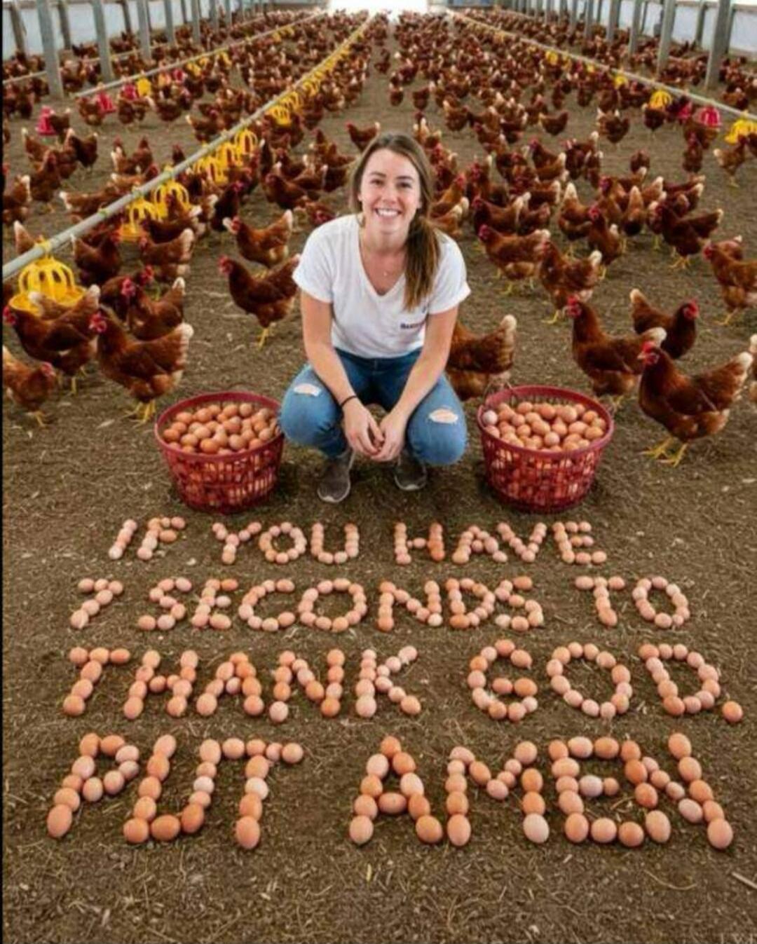 IF YOU HAVE 7 SECONDS TO THANK GOD, PUT AMEN