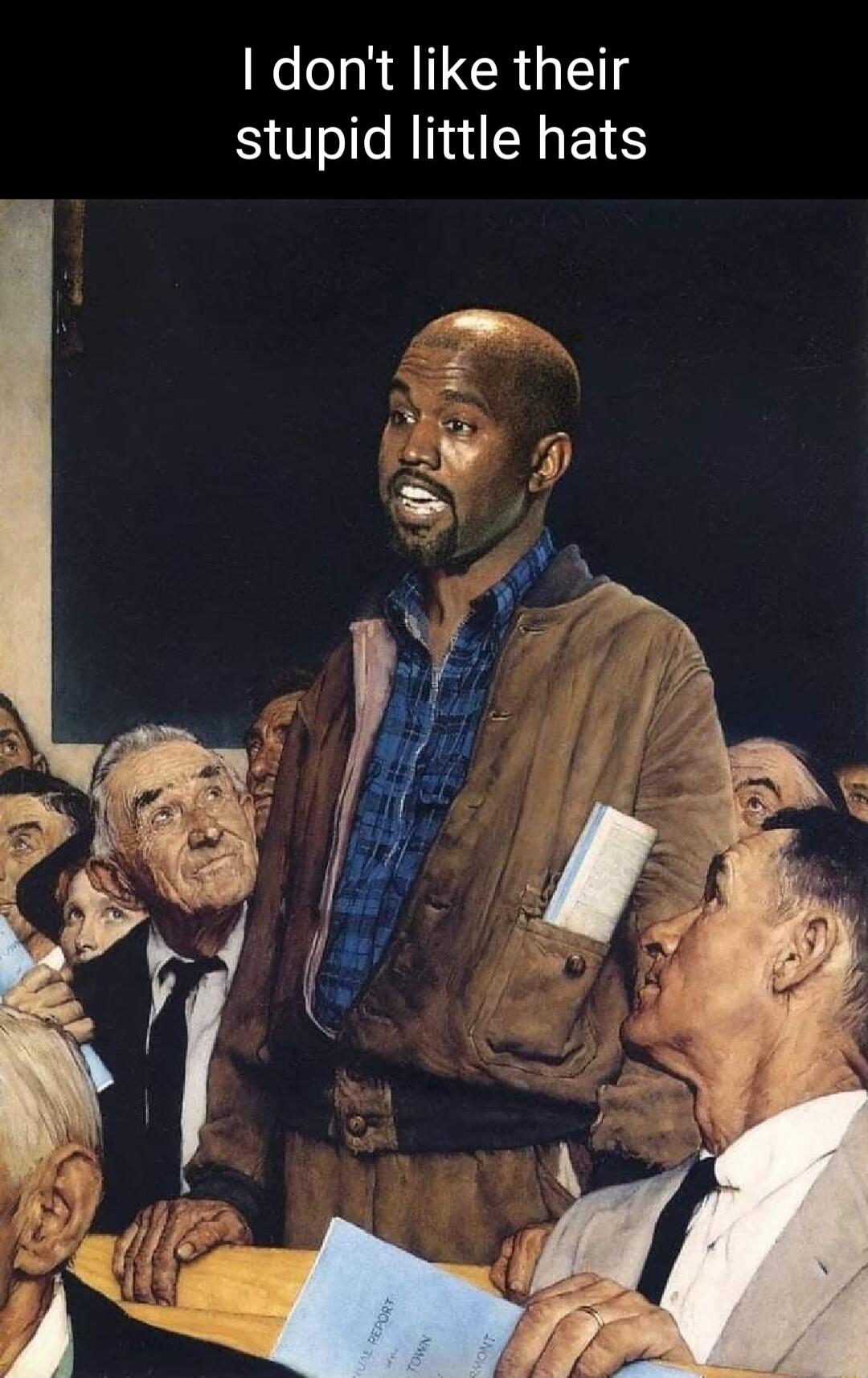 dont like their stupid little hats