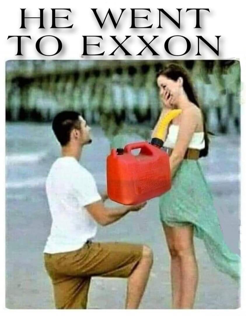 HE WENT TO EXXON