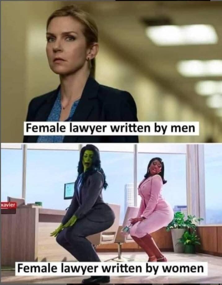 by Female lawyer written by women