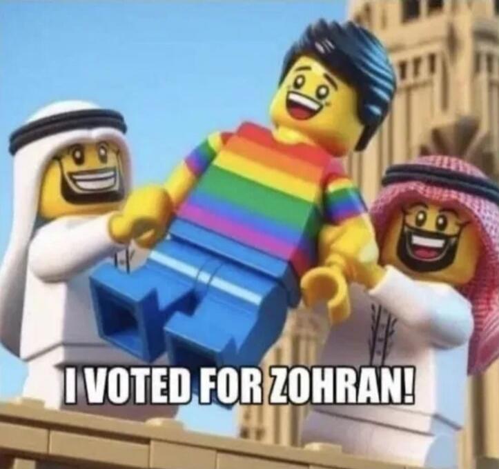 I VOTED FOR ZOHAN!