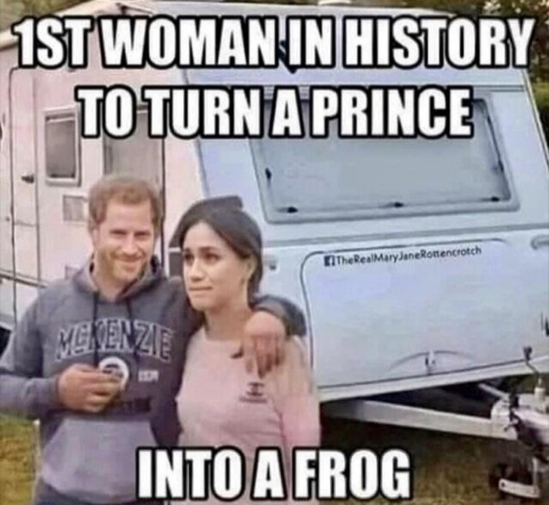 1ST WOMAN IN HISTORY TO TURN A PRINCE INTO A FROG. TheRealMaryJaneRottencrotch